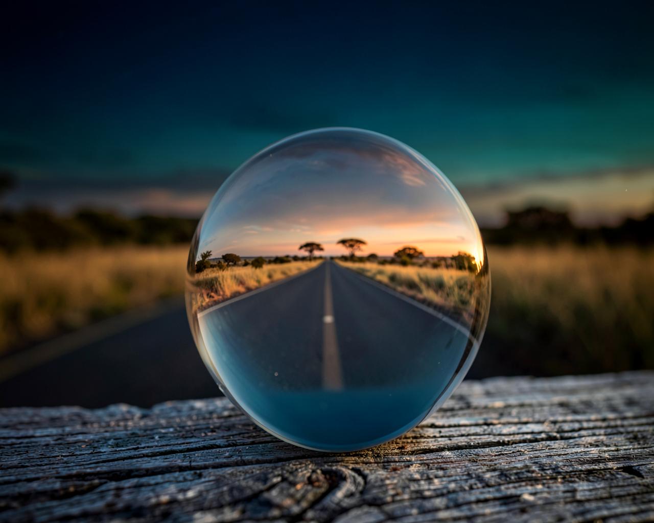 An open road stretching through grassland toward distant mountains — the journey ahead for your business